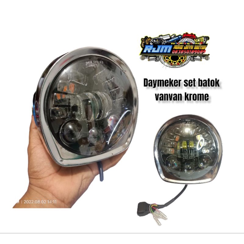 BATOK VANVAN SET DAYMEKER BATOK VANVAN CROME SET DAYMEKER