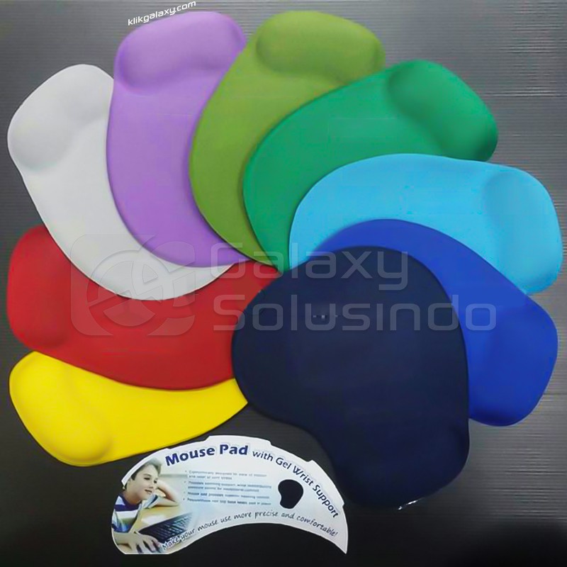 Mouse pad H-02 with gel wrist support