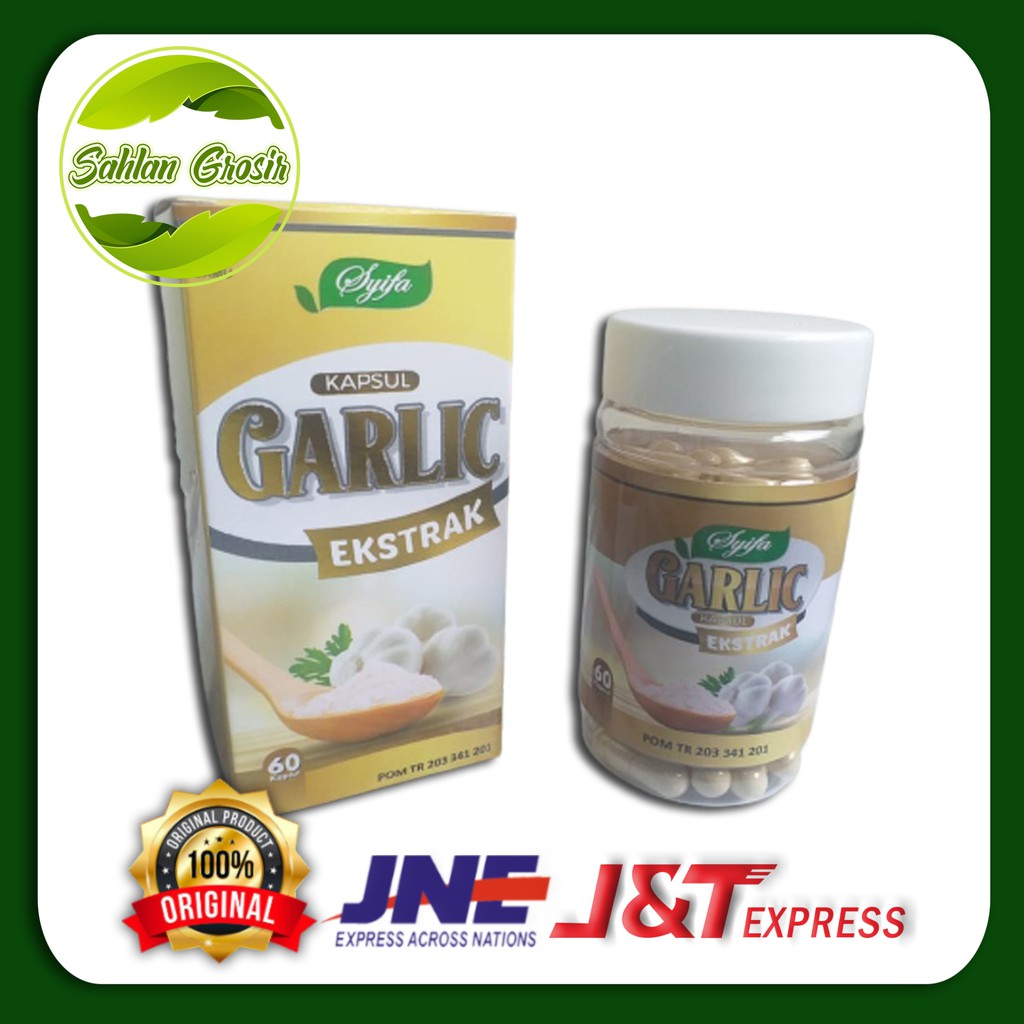GARLIC EKSTRA / KAPSUL EKSTRAK GARLIC / KAPSUL GARLIC