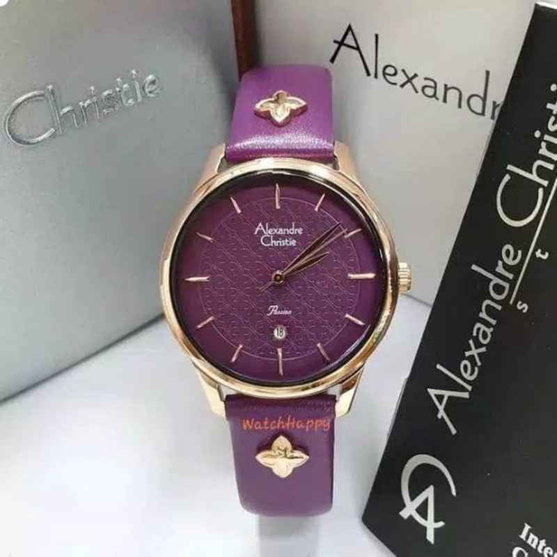 Jam Tangan Wanita Alexandre Christie Ac 2777 Original Garansi