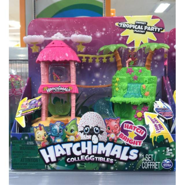 tropical party playset