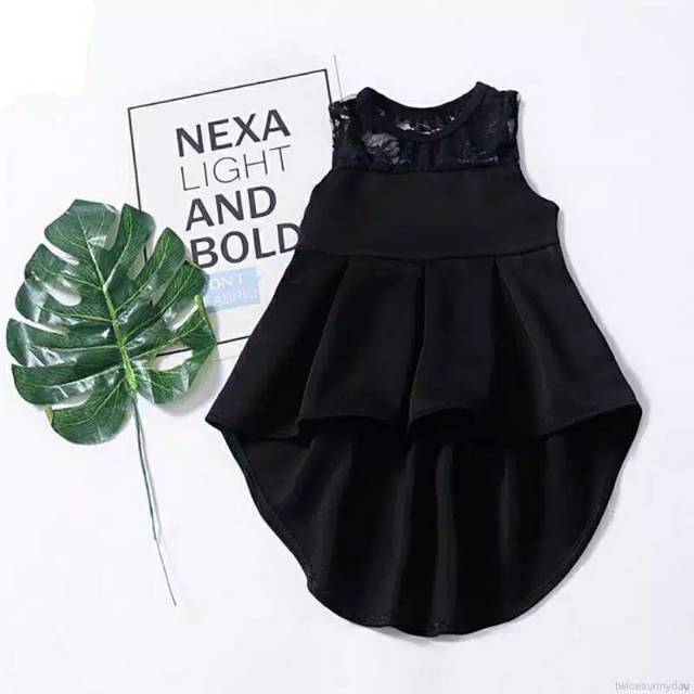 Top Dress Anak Tanpa Lengan