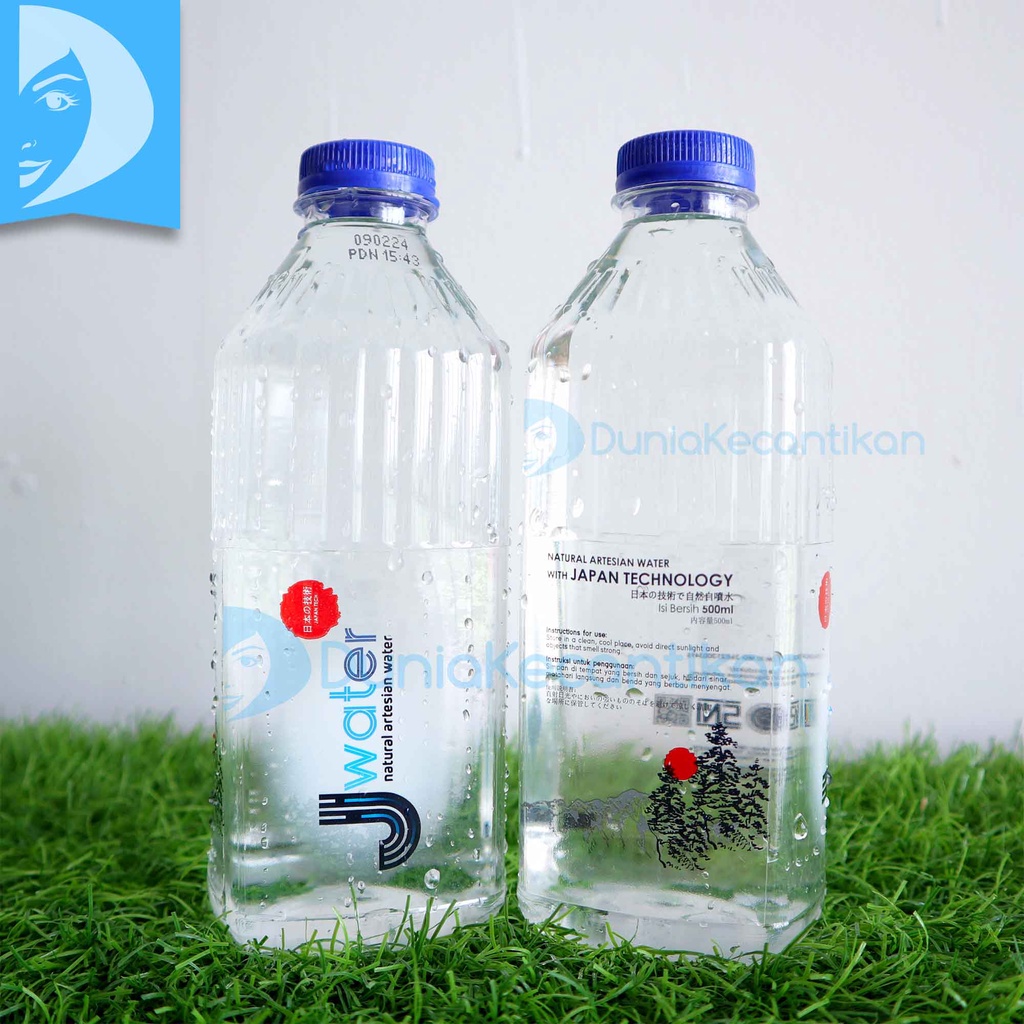 JWater Japanese Water JiWater Natural Artesian Water With Japan Technology / J Water Air Mineral Water 500ml 250ml - ECER