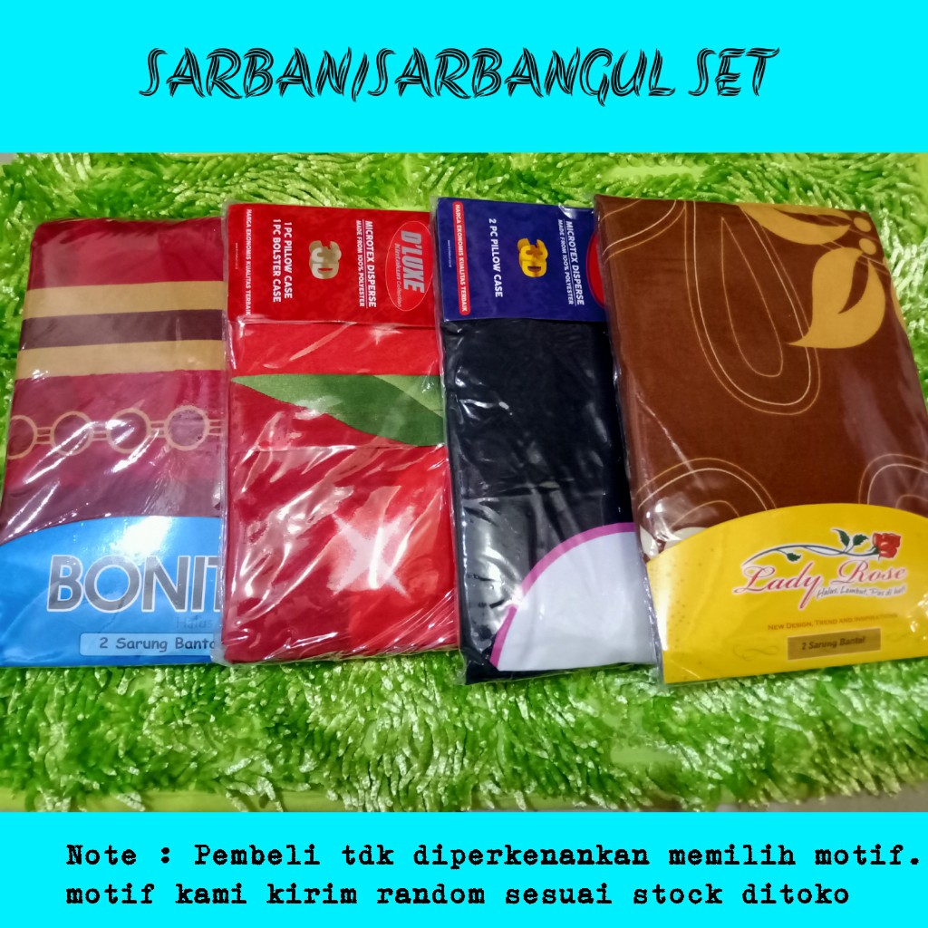 RC SARUNG BANTAL LADYROSE  SET ISI DUA