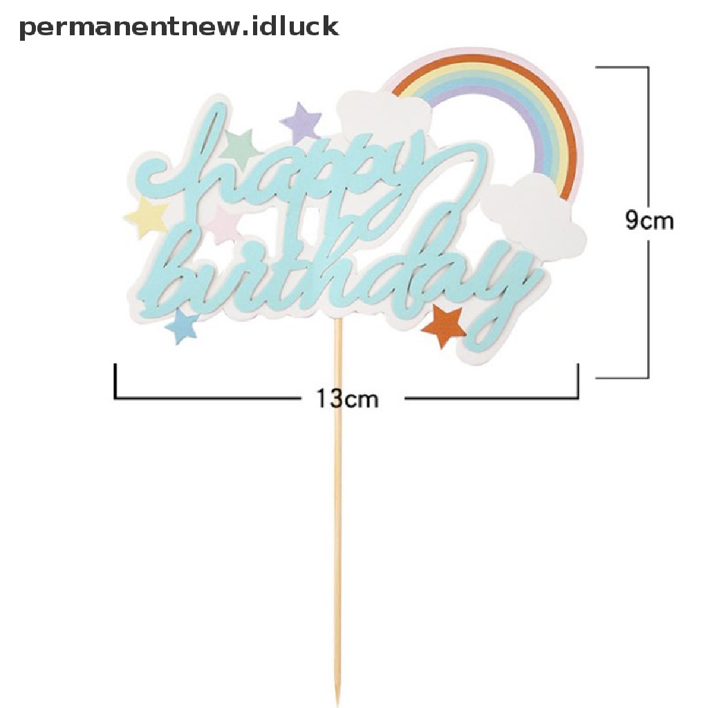 Kartu Dekorasi Kue Ulang Tahun Model Plug in