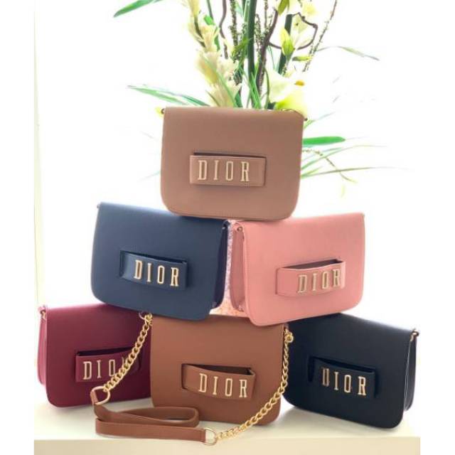 TAS DIOR SLEMPANG - SLINGBAG DIOR - TAS SLEMPANG WANITA BISA COD