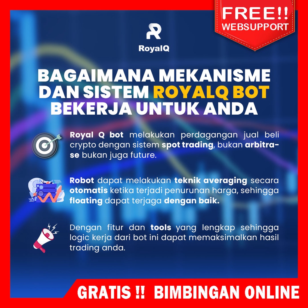 ROBOT TRADING CRYPTO ROYALQ - ROYAL Q INDONESIA - ROYALQ CRYPTO BOT