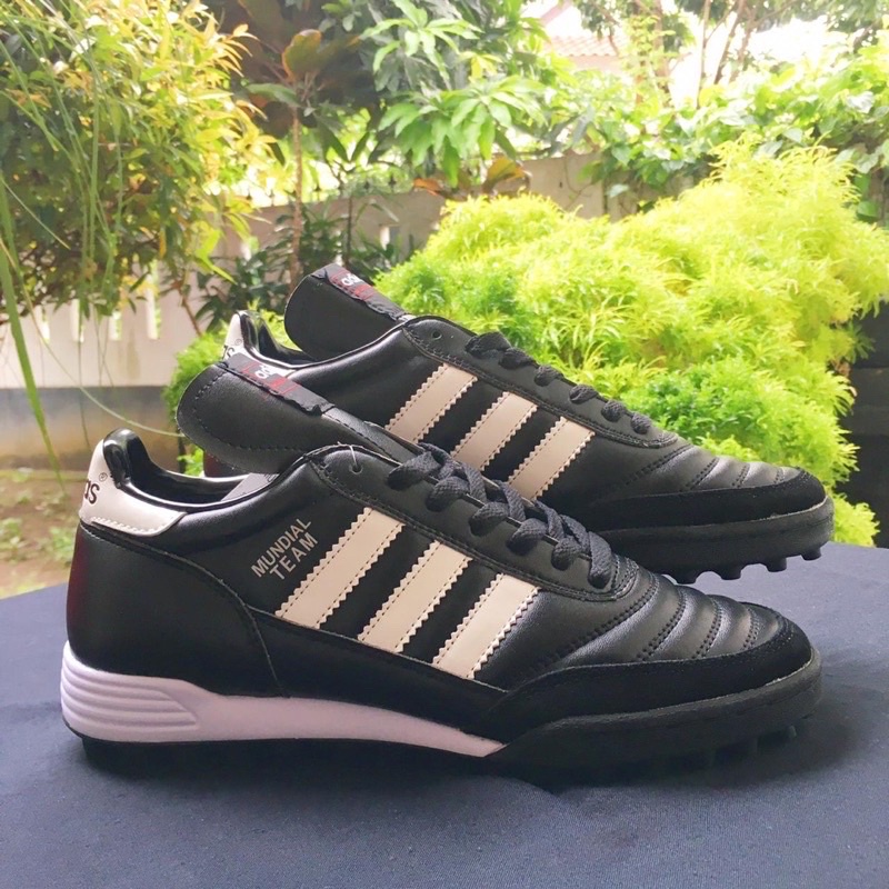 Sepatu Futsal Adidas Copa Mundial Team Astro Black White TURF