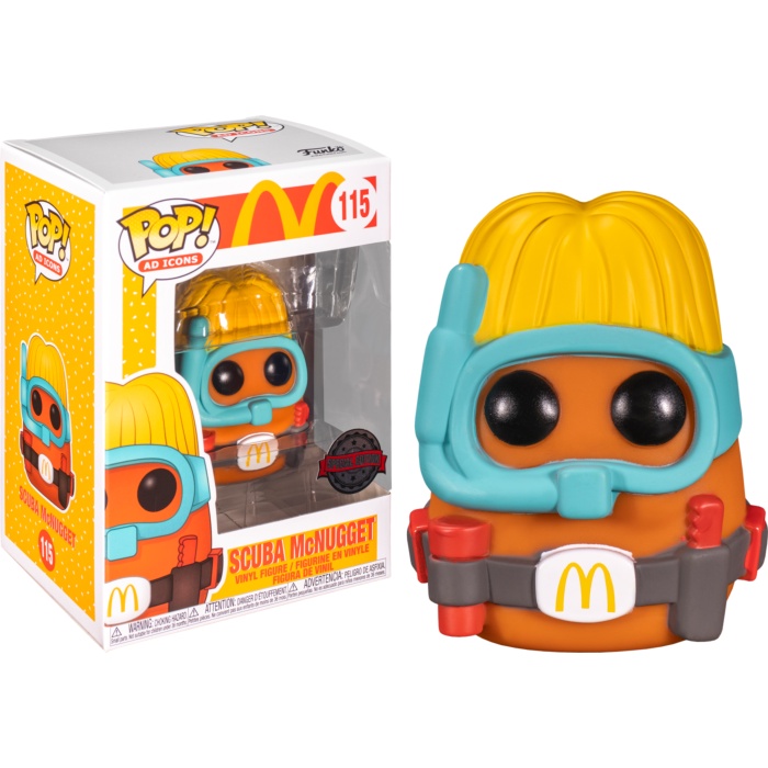 Funko POP Ad Icons - McDonald - Scuba McNugget #115