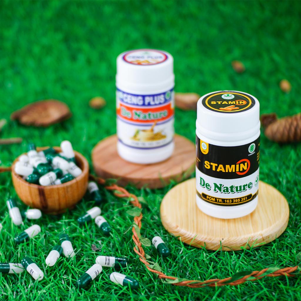 PAKET STAMINA KAPSUL CENG PLUS STAMIN De Nature