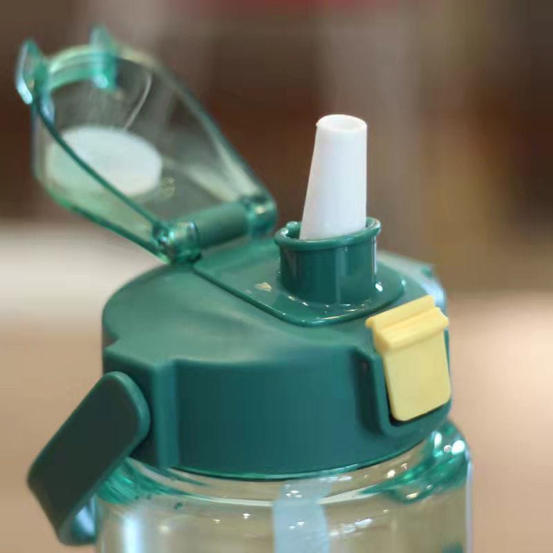 Botol Minum Motivasi 2 Liter / Botol Minum Viral 1,8 Liter / Botol Minum Jumbo BPA FREE