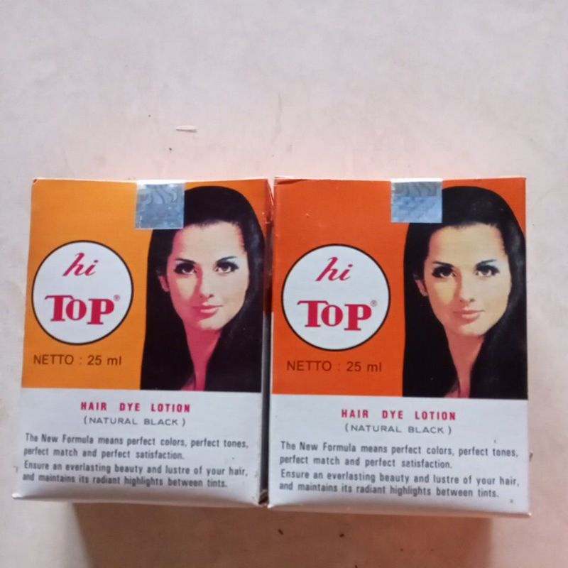 SEMIR RAMBUT HI TOP HITAM 25ML