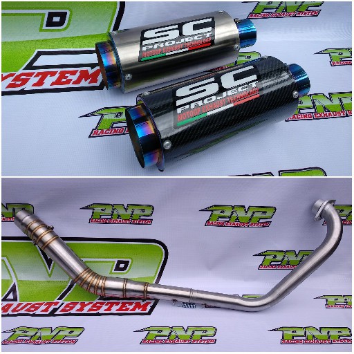 Knalpot Racing Fullsystem Yamaha Jupiter MX Old/New/King