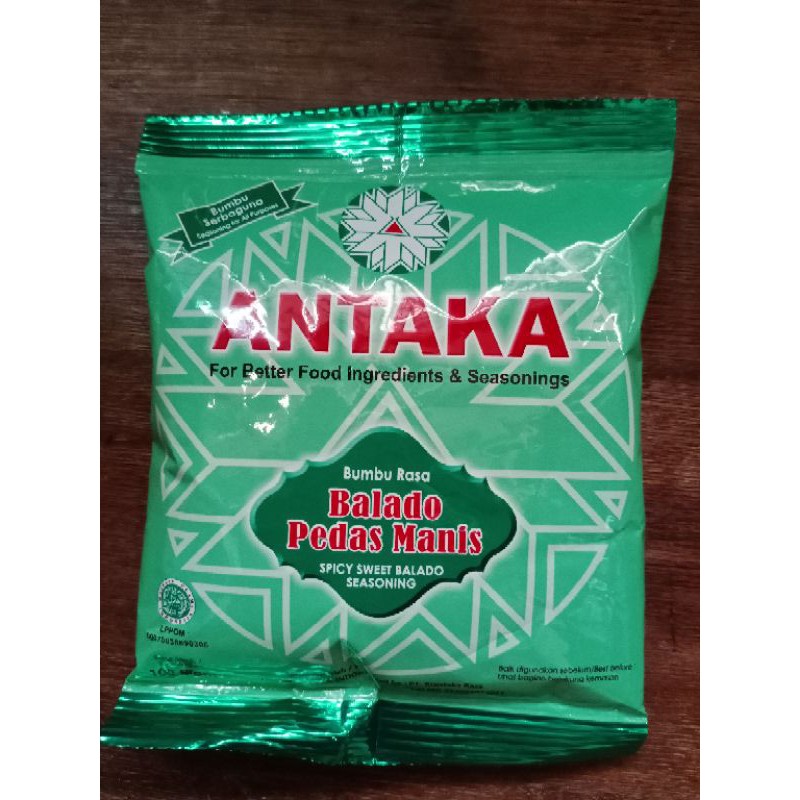 

bumbu antaka balado pedas manis