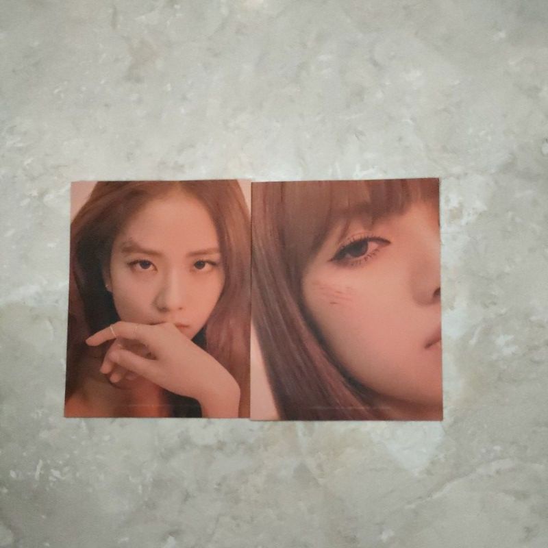 (PHOTOCARD ONLY) JISOO LISA BLACKPINK ALBUM KILL THIS LOVE