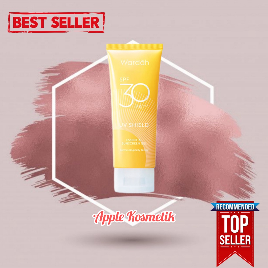 Wardah UV Shield Essential Sunscreen Gel SPF 30 PA +++ 40 ml  ||  Essential Sunscreen Gel Wardah