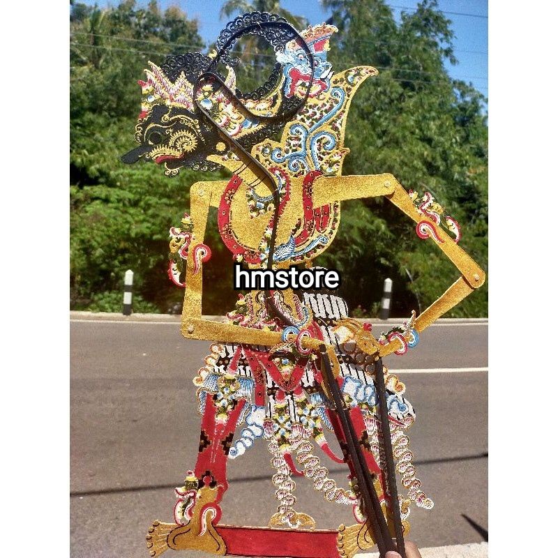 Wayang Kulit Gatotkaca Kualitas Sedang