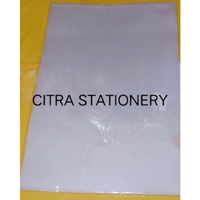 

Map L atau Clear Holder Bening