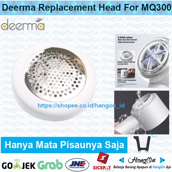 Deerma Replacement Head For MQ300 Mata Pisau Portable Lint Remover