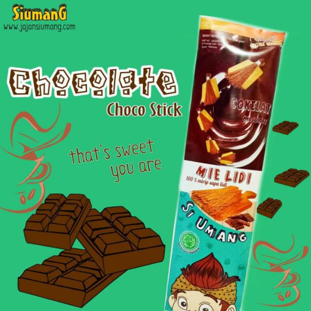 MIE LIDI SIUMANG RASA COKLAT