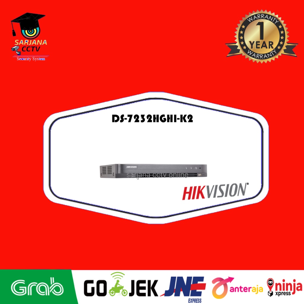 DVR HIKVISION 32CH DS-7232HGHI-K2