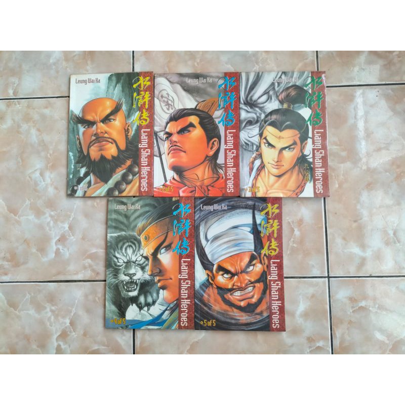Komik Liang Shan Heroes, karya Leung Wai Ka