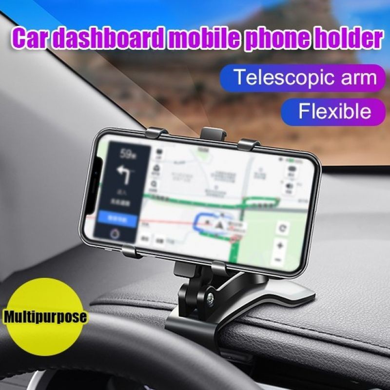 Car Holder HP Mobil Dashboard Multi Purpose 360° Car Phone Holder Smartphone