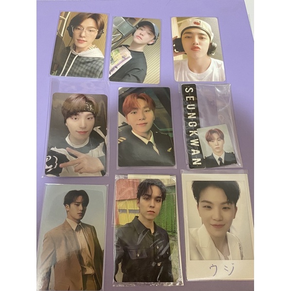 Official Photocard Seventeen Semicolon/ yizhiyu/ pilot/ incomplete / tc dome Dino Hoshi Scoups Seung