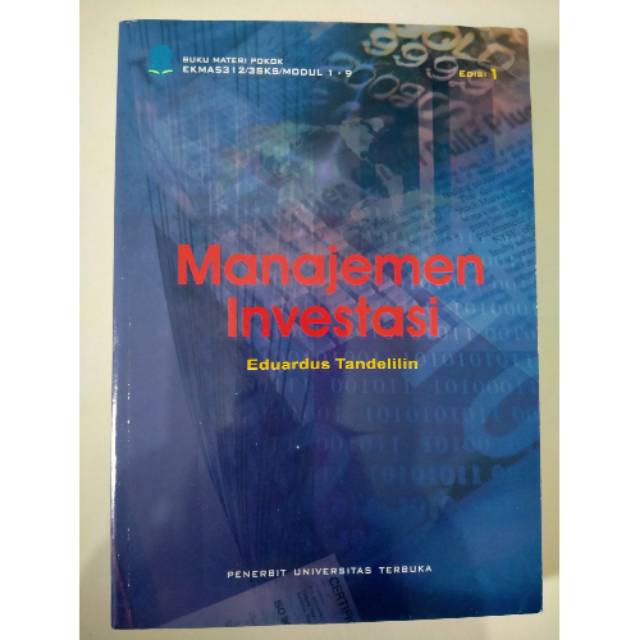 Buku Manajemen Investasi Eduardus Tandelilin Shopee Indonesia