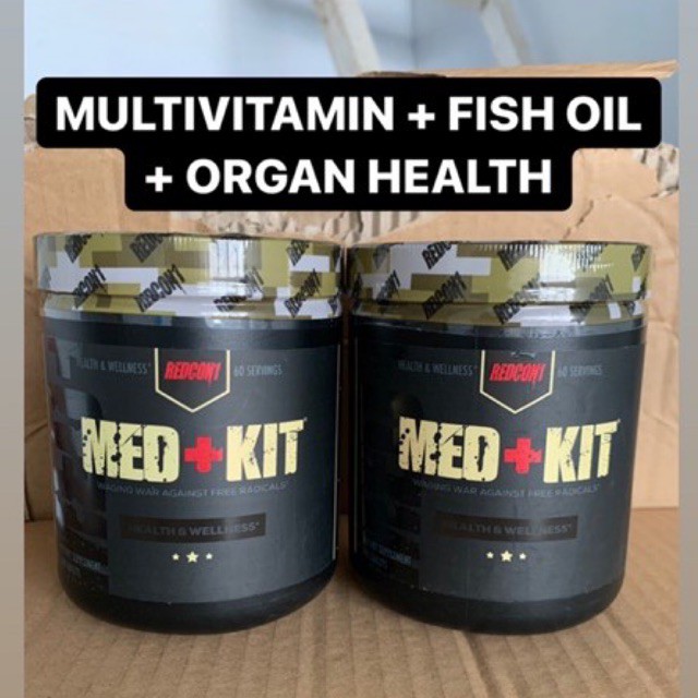 Jual Redcon1 Med + Kit 300 Tablets Multivitamin Complete All In One