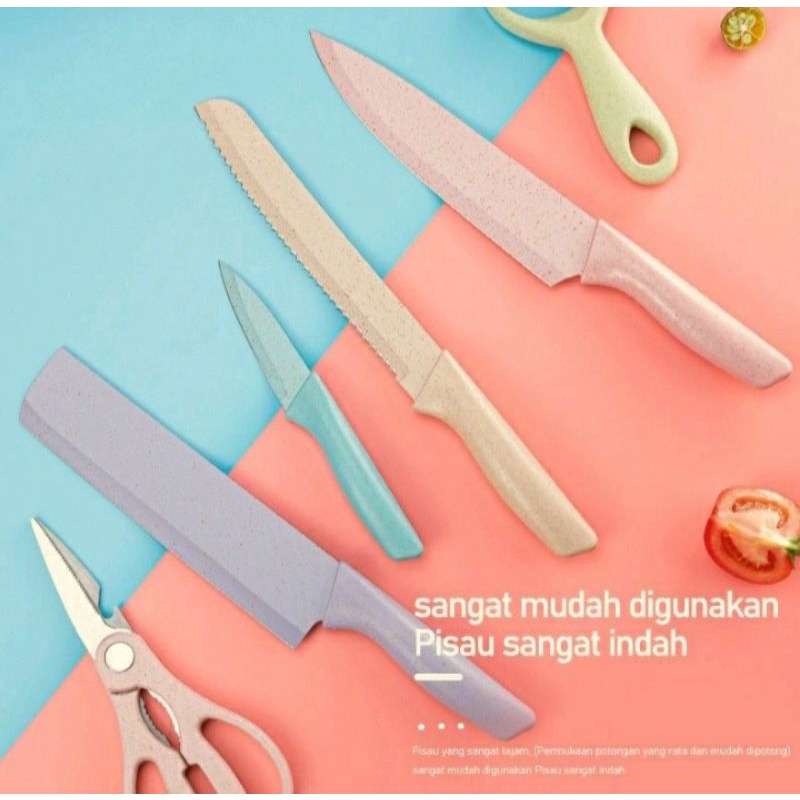 Kitchen Knife set 6 pcs