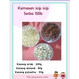 

Kacang almond / kacang arab / kacang pistachio