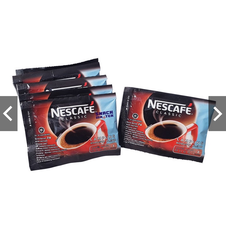 

Nescafe Clasic Sashet - Netto 10 bks x 2 gr