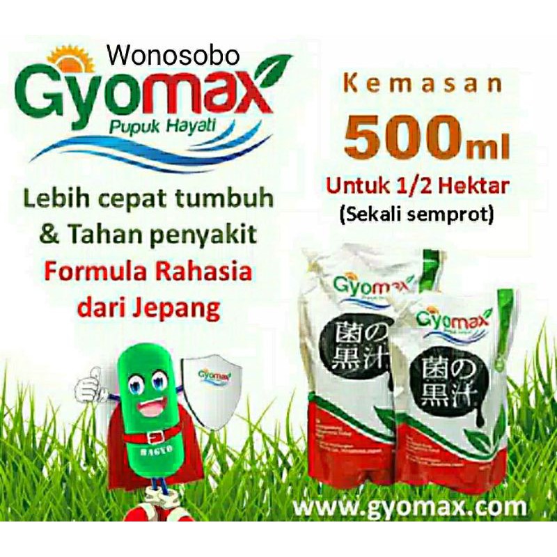 PUPUK HAYATI GYOMAX KEMASAN 500 ML