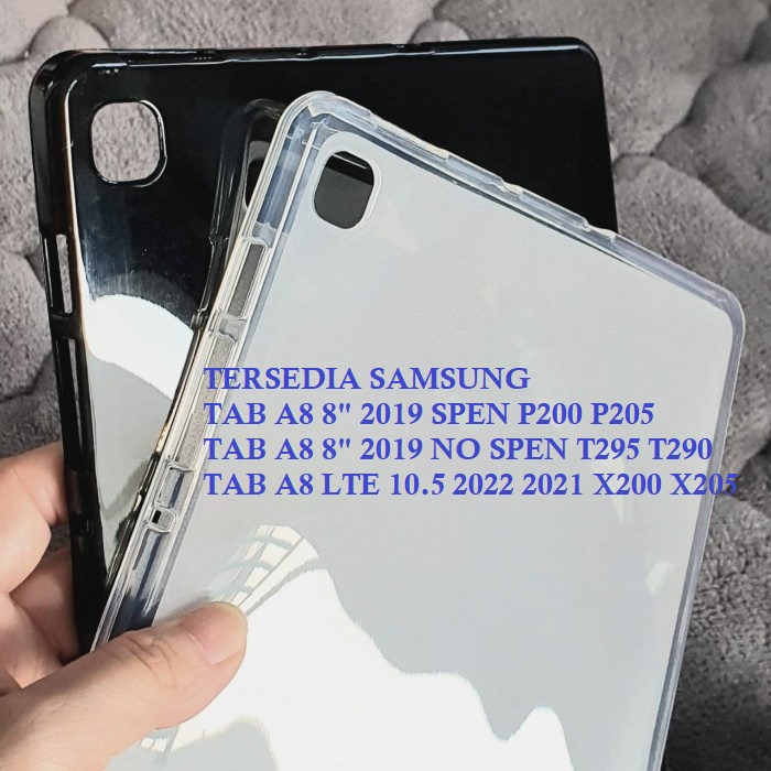 Case SAMSUNG TAB A8 2019 / Case Samsung Tab A8 / A8 8 INCI 2019 SPEN P200 P205 NO SPEN T295 T290 / A8 LTE 10.5 X200 X205 Softcase Ultrathin TPU Jelly Tablet TPU Case Cover Anti Kuning Jamur