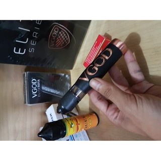 Jual Paket Ngebul Authentic Original Mod Vgod Elite Kit Rdta Lengkap Shopee Indonesia