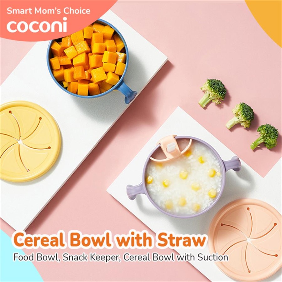 Coconi Baby 3 in 1 Snack Bowl / Wadah Penyimpanan