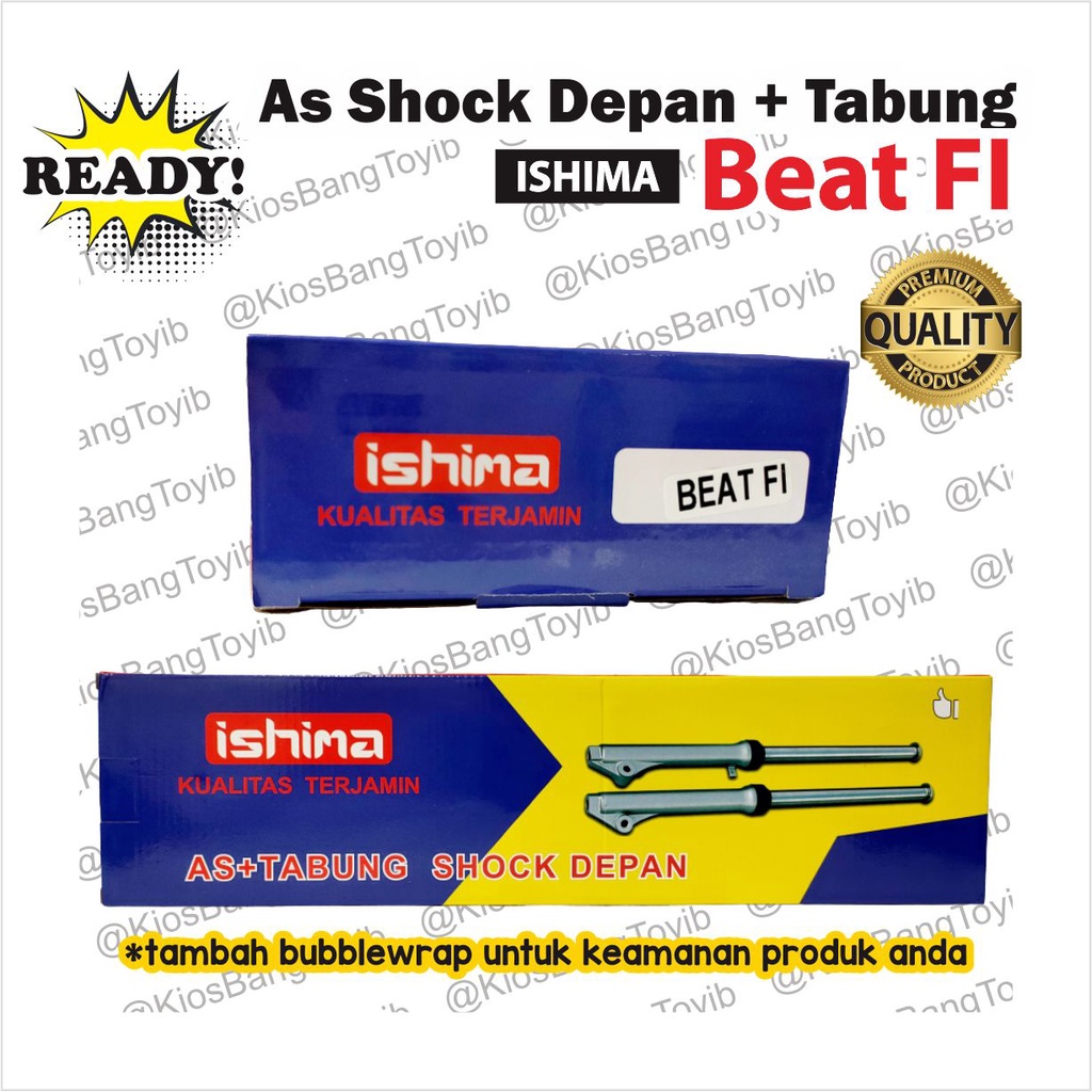 As Shock Skok / Shockbreaker Depan + Tabung Beat FI (ISHIMA)