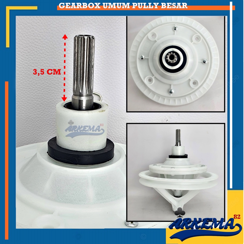 GEAR BOX MESIN CUCI UMUM PB Z10 | GEARBOX / GIRBOX / GERBOX AKARI , DENPO , SHARP DLL UMUM MUTIL / UNIVERSAL