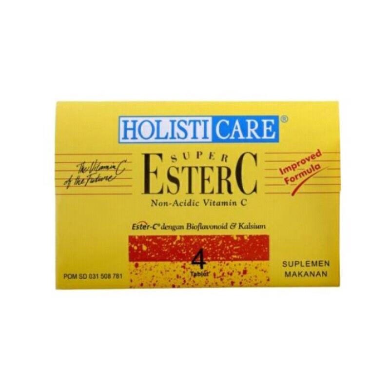 HolistiCare Super Ester C 320 mg Strip @4 Tablet