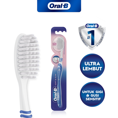 Sikat Gigi Oral-B Soft & Slim 1s