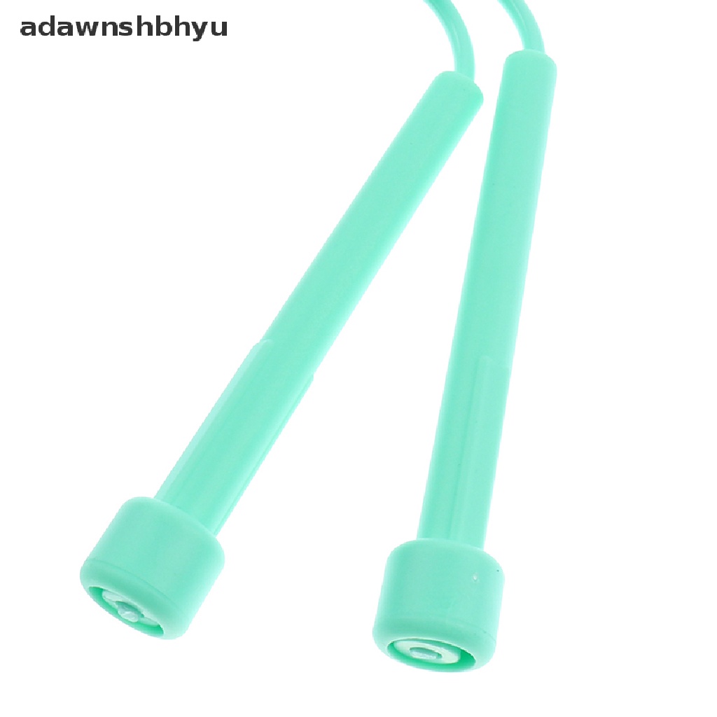 Adawnshbhyu 1Pc Speed Jump Rope Anak PVC Skipping Rope Adjustable Peralatan Fitness