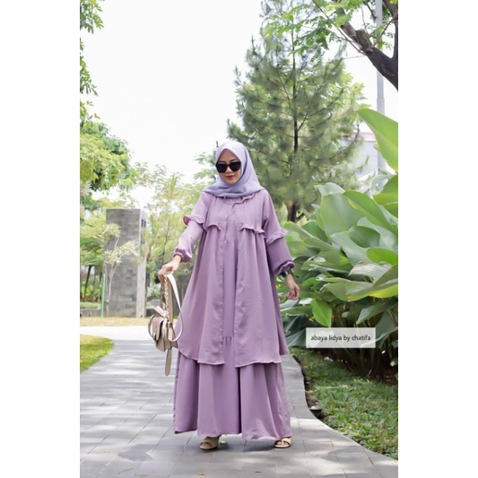 gamis chatifa abaya lidya
