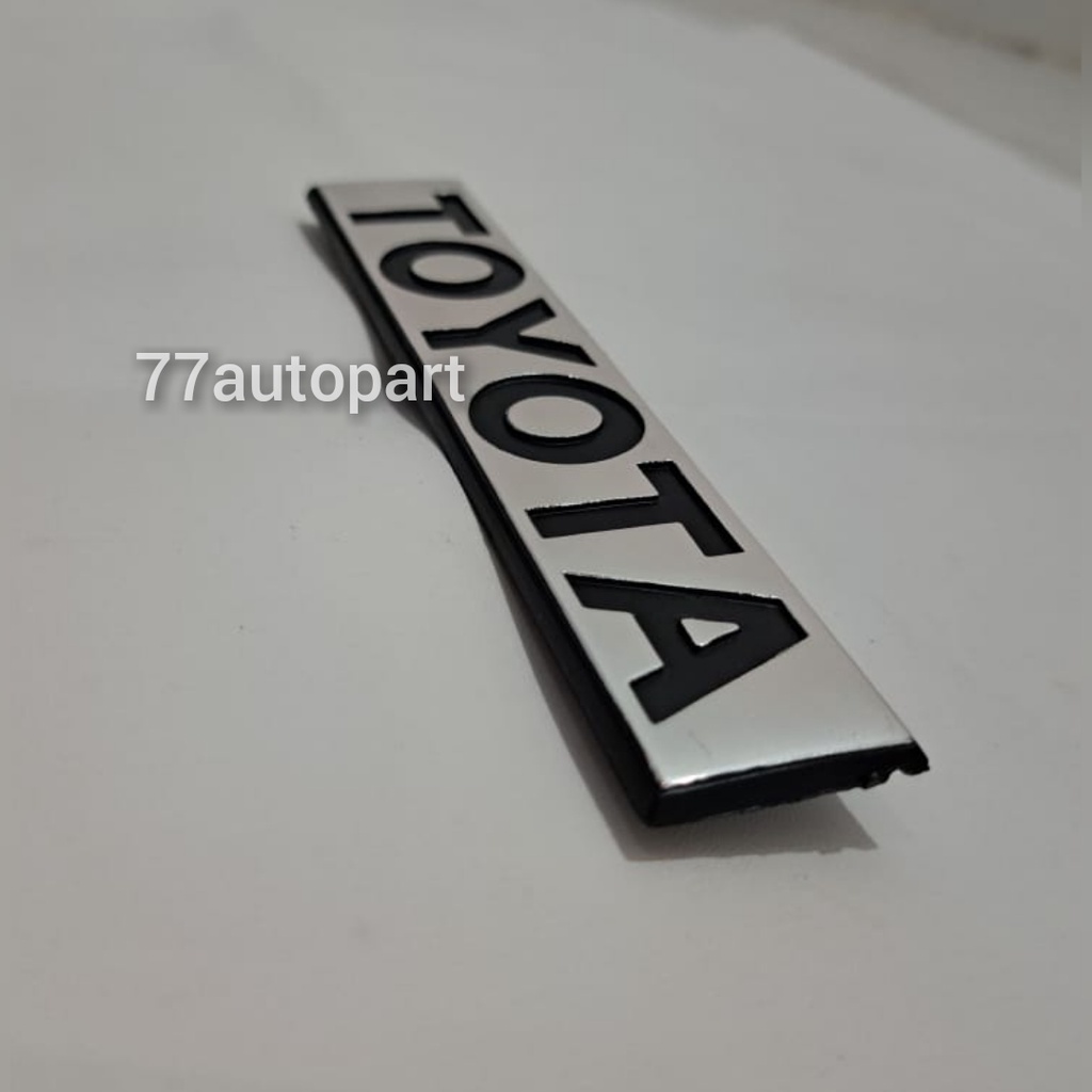 emblem logo mobil tulisan emblem toyota untuk dx