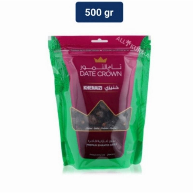 

Kurma Date Crown Khenaizi 500 gram