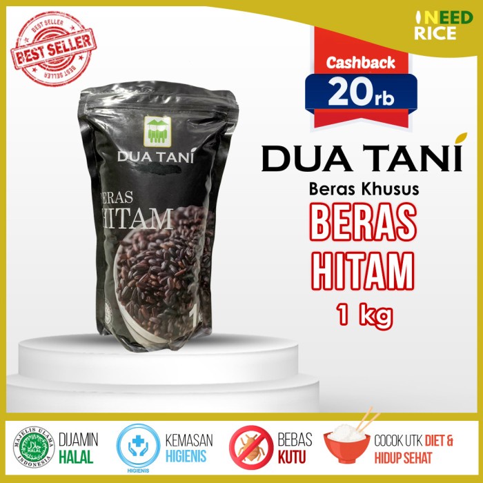 

540ffipp Beras Dua Tani Hitam 1Kg 244Q4012