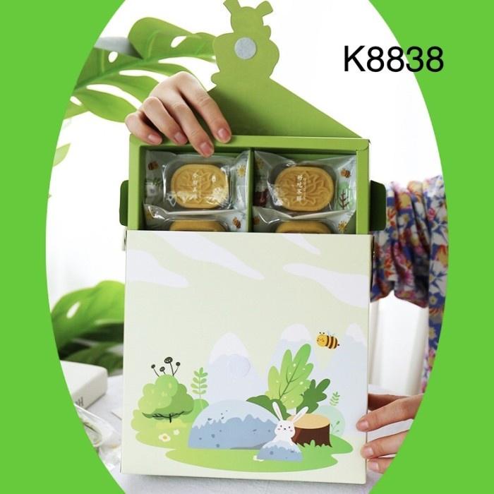 

K8838 isi 5 Kotak Cookies/ Nastar/ Mooncake/ Dus Kue K88 best seller