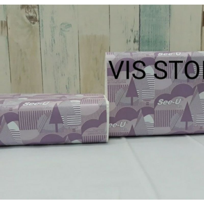 Tissue  See U Hand Towel Ungu