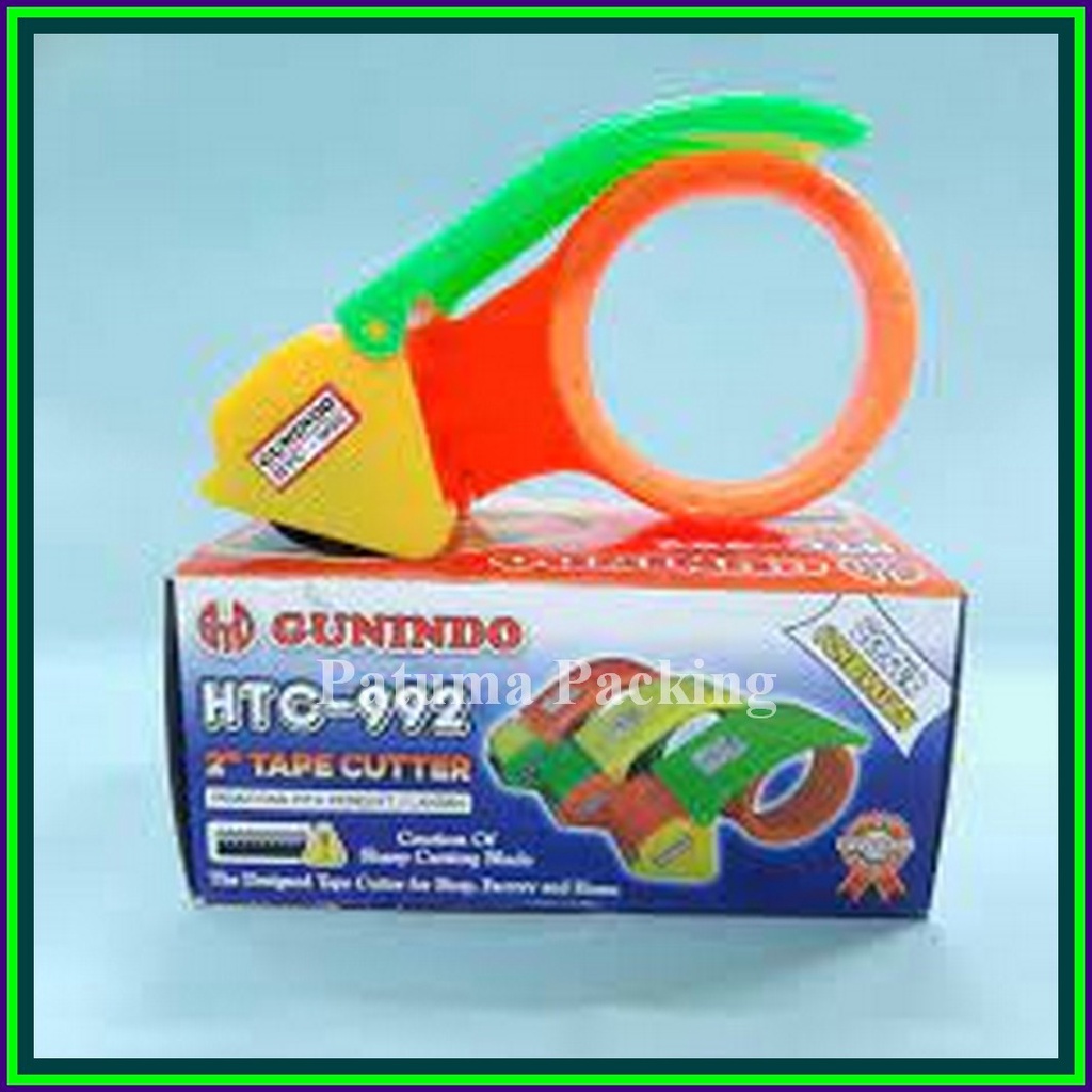 

ALAT TEMPAT POTONG LAKBAN DISPENSER TAPE CUTTER GUNINDO HTC-992