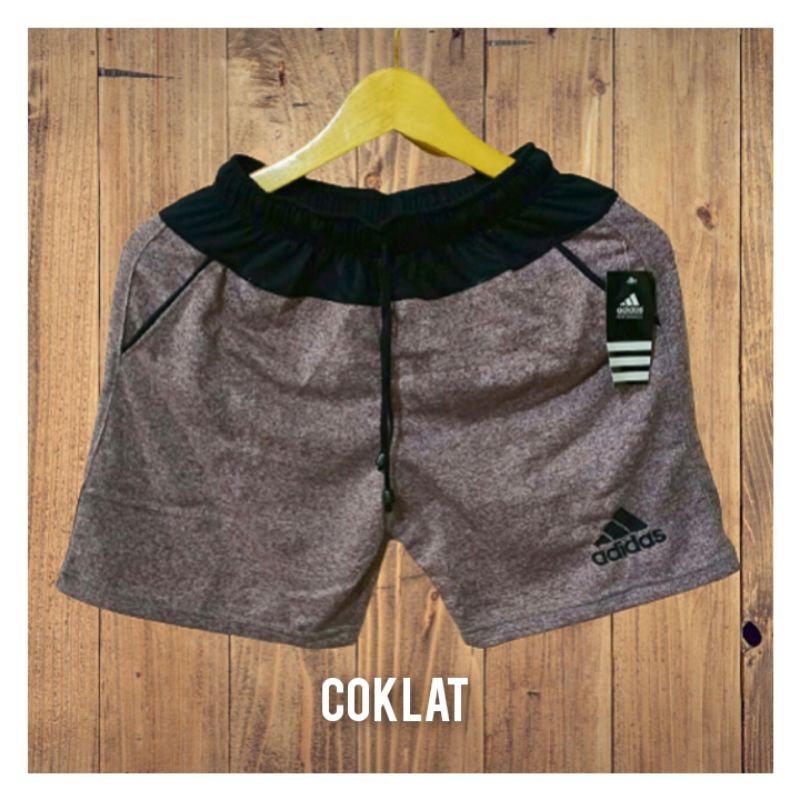 BOXER PRIA CELANA KOLOR PENDEK BABY TERRY PANTS